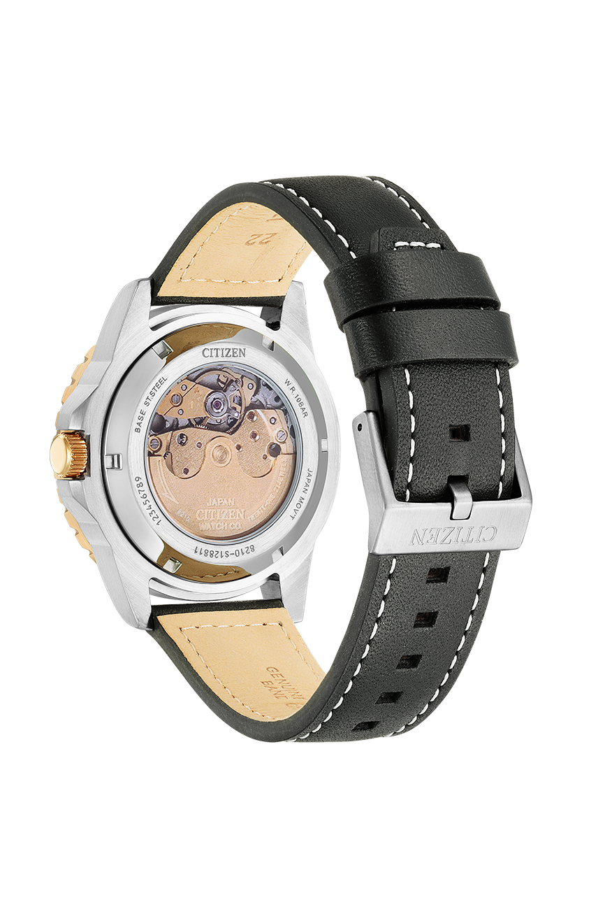 Citizen Automatic Black Dial Men's Watch - NJ0176-10E