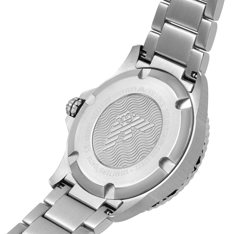 Three-Hand Stainless Steel Watch – AR11339