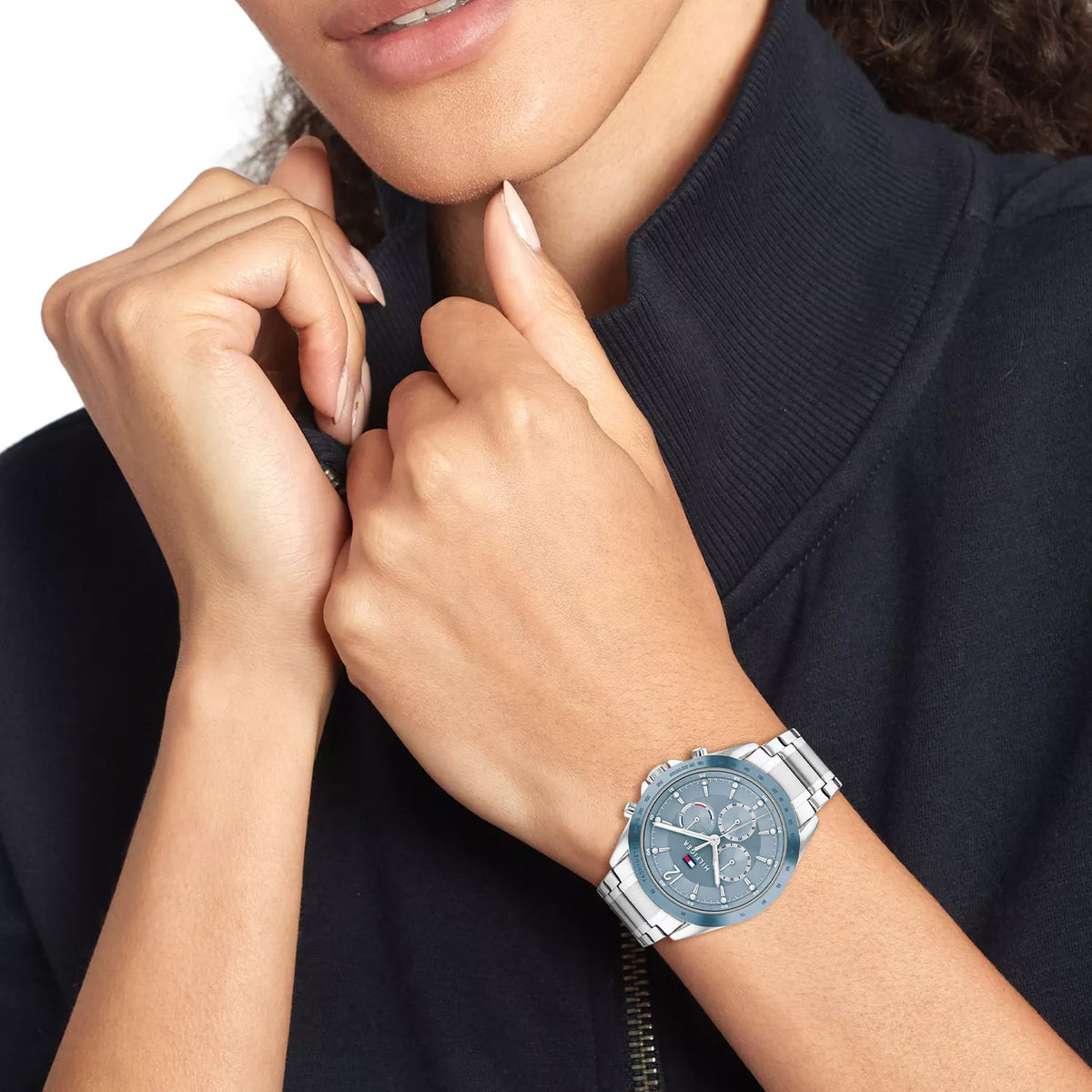 Tommy Hilfiger Multifunction Blue Dial Ladies Watch-TH1782554