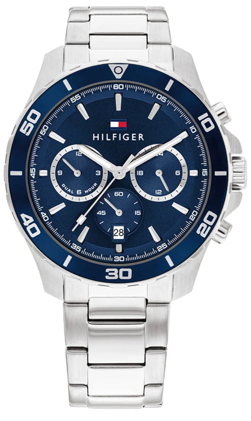 Tommy Hilfiger Blue Dial Chronograph Men's Watch - 1792585