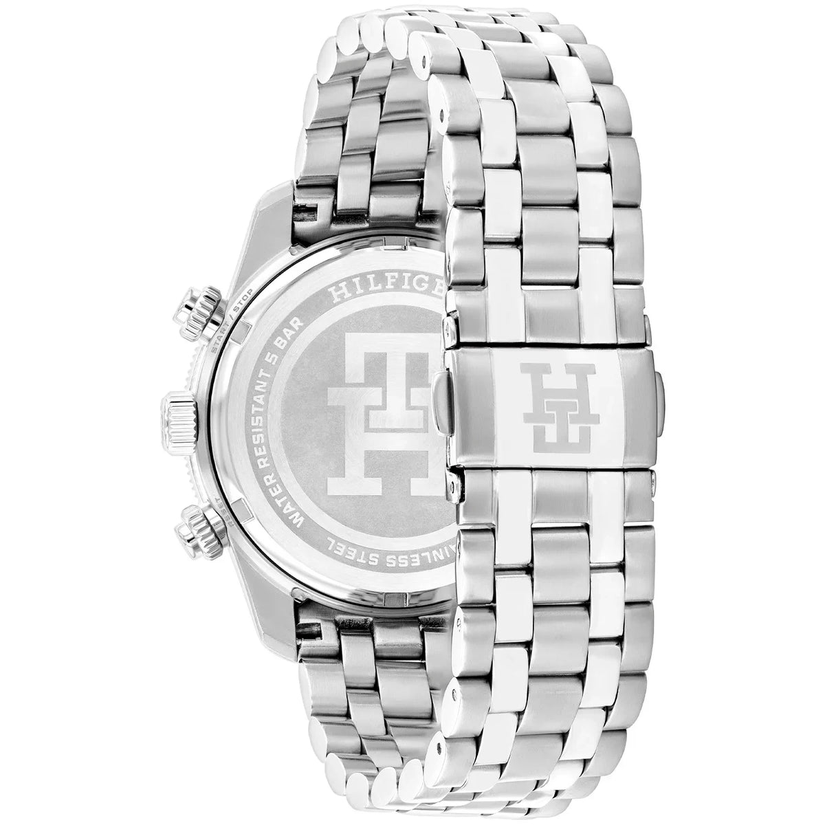 Tommy Hilfiger Mens Stainless Steel Chronograph Watch- 1792156