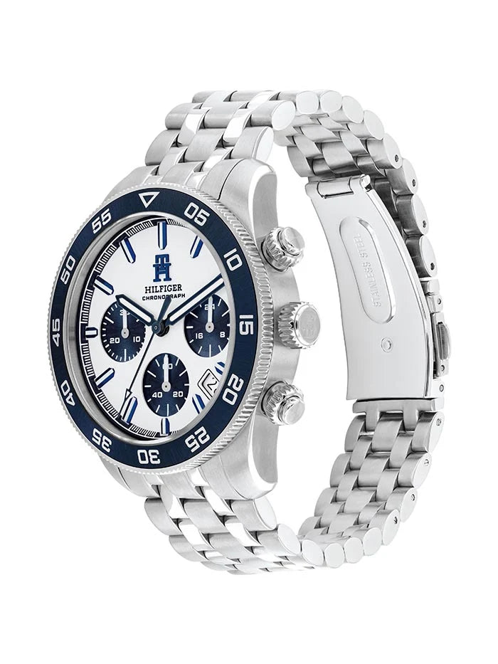 Tommy Hilfiger Navy Bezel Chronograph Watch 1792157