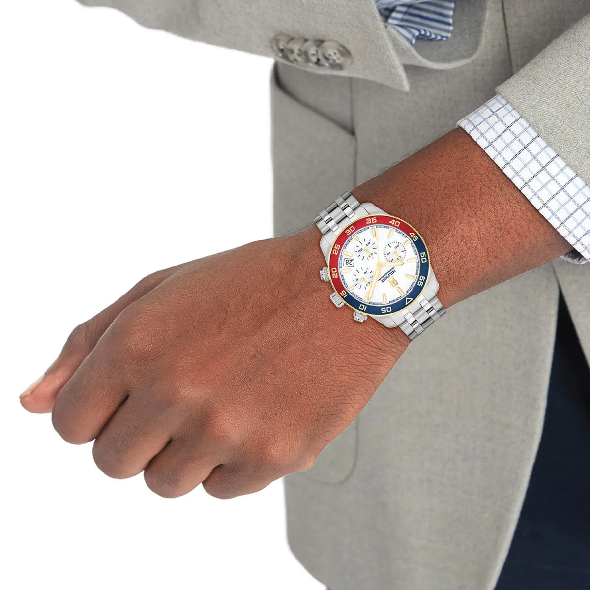 Tommy Hilfiger White Dial Chronograph Men's Watch - 1792184