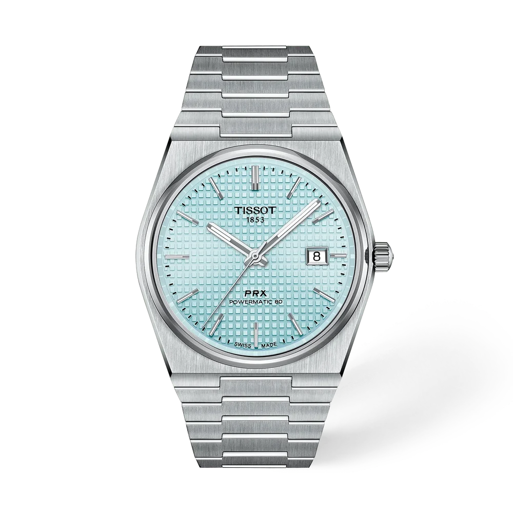 PRX Powermatic 80 Automatic Ice Blue Dial Steel Men's Watch T137.407.11.351.00