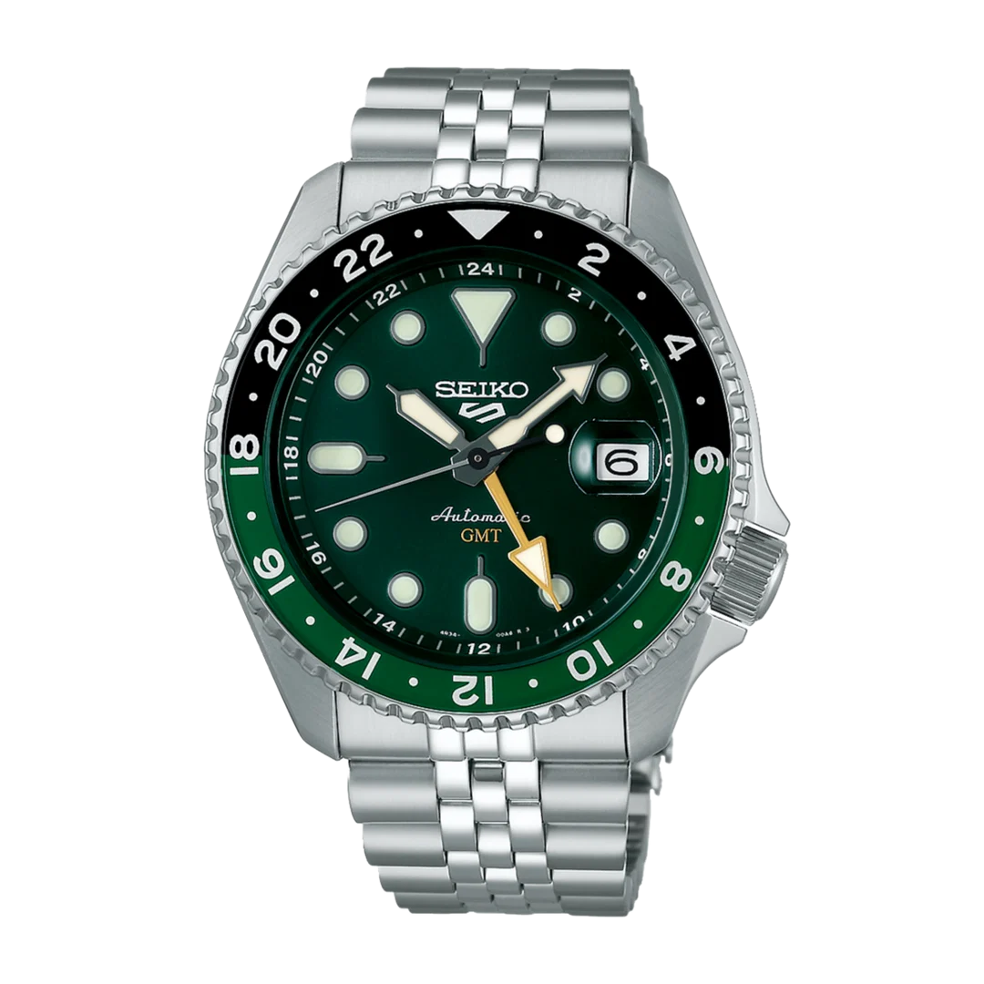 Seiko 5 Sports SSK035K1 Green Dial GMT - SSK035K1