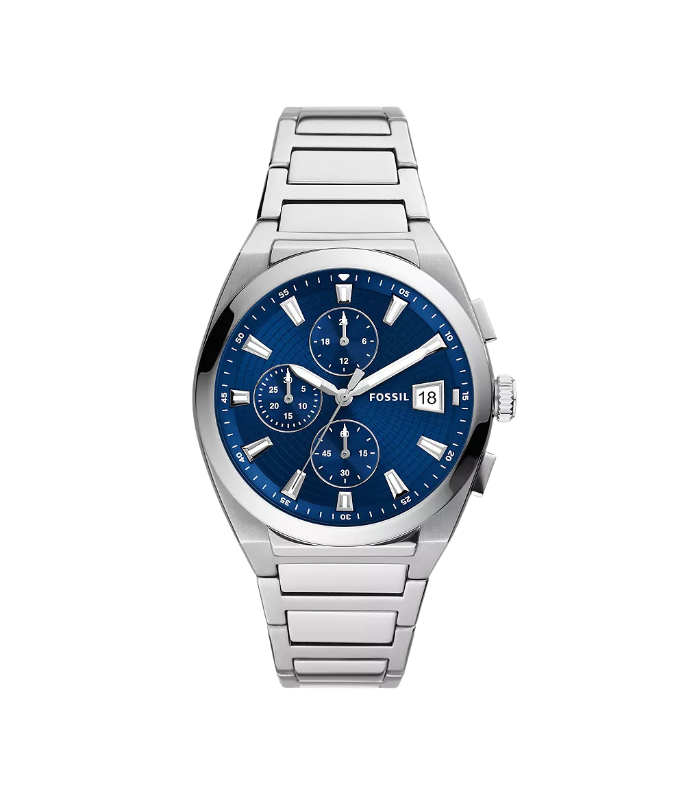 Everett Chronograph Stainless Steel Watch – FS5795