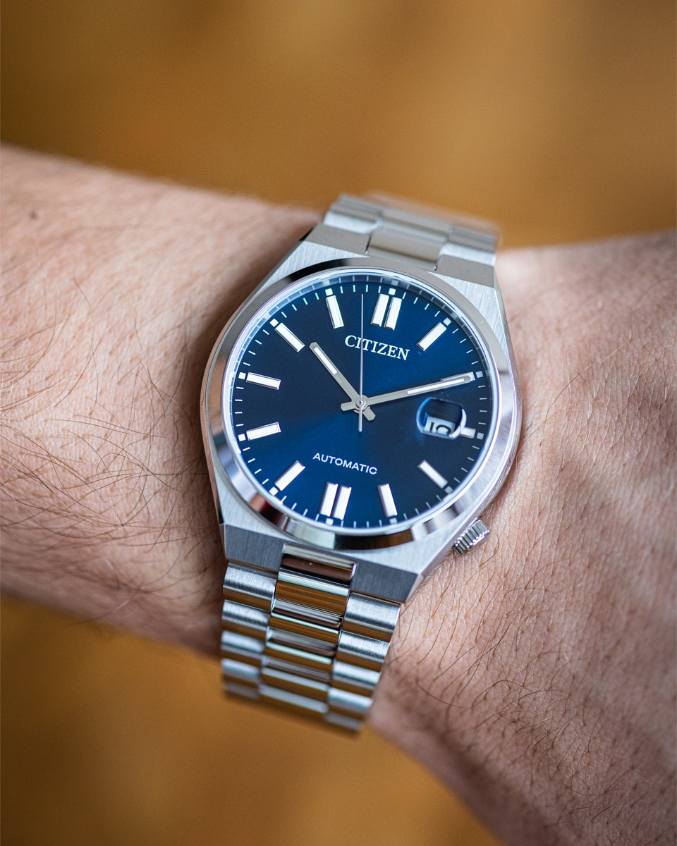 Automatic Tsuyosa Blue dial 40mm - NJ0150-81L