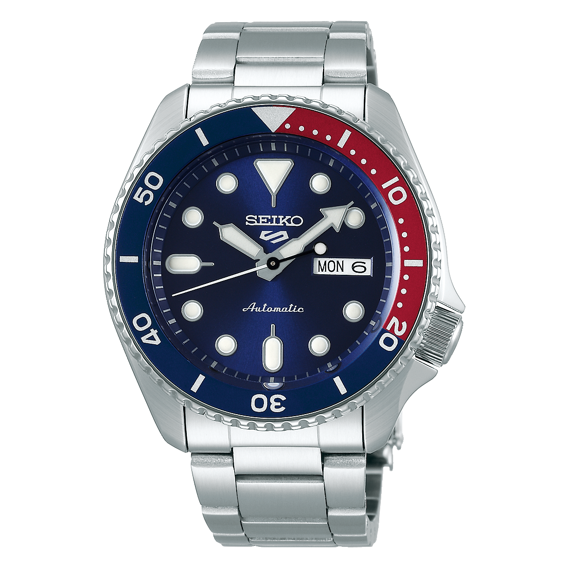 Seiko 5 Sports Pepsi Bezel Blue Dial Watch - SRPD53K1