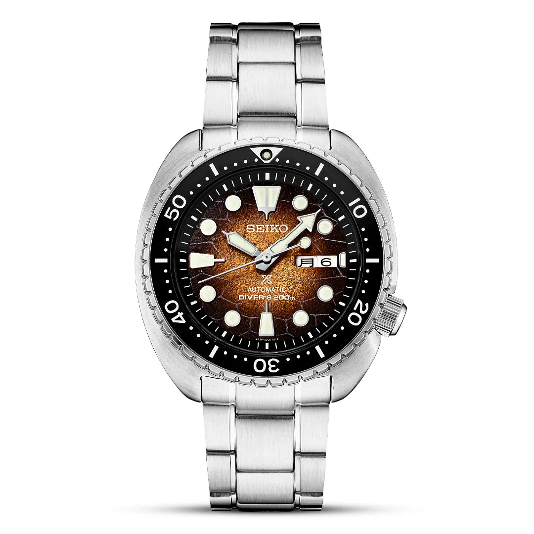 Prospex Brown King Turtle Shell U.S. Special Edition Oceanic Society - SRPH55