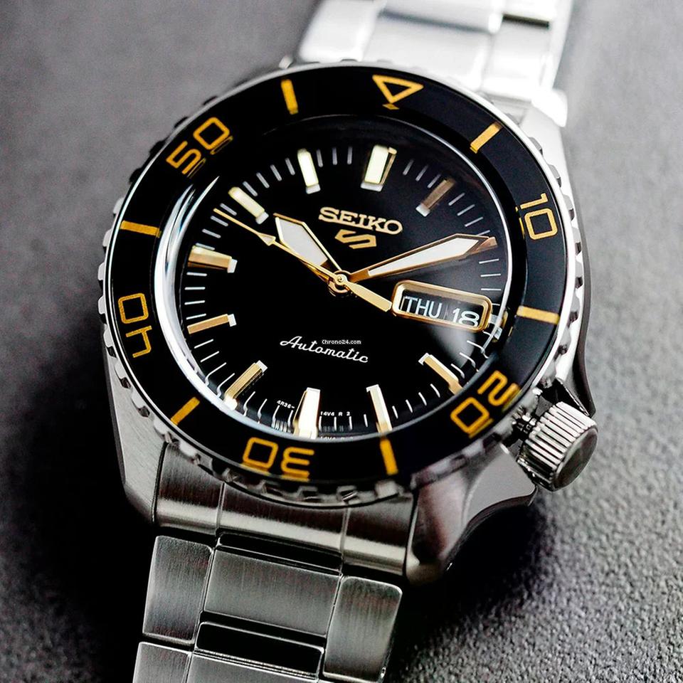 Seiko 5 Sports SKX – SNZH5 Blacktone Redux - SRPK99K1