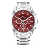 Tommy Hilfiger Multifunction Maroon Dial Ladies Watch-1782559