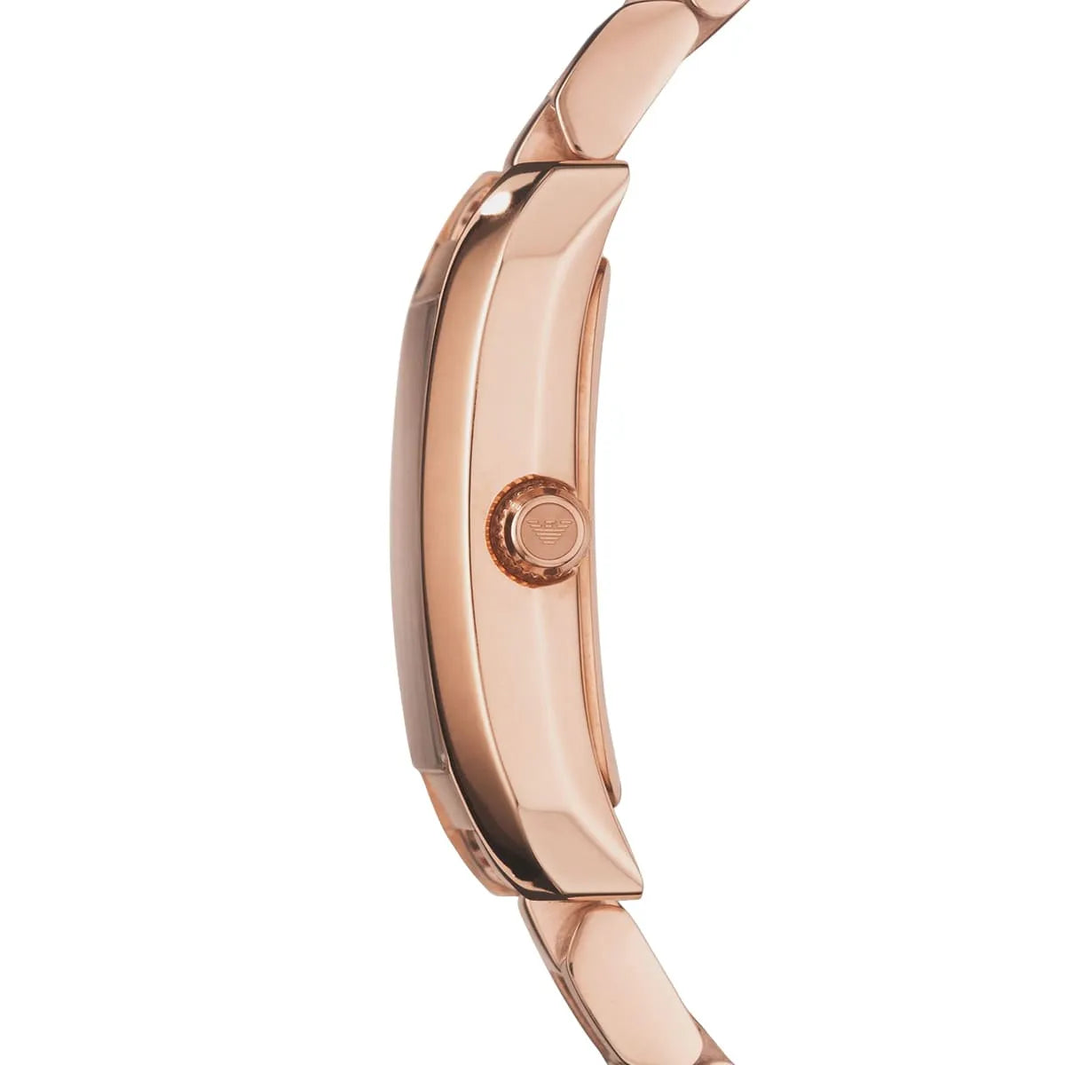 Emporio Armani Watch For Ladies With Silver dial Metal belt with Rose Gold color - AR0361