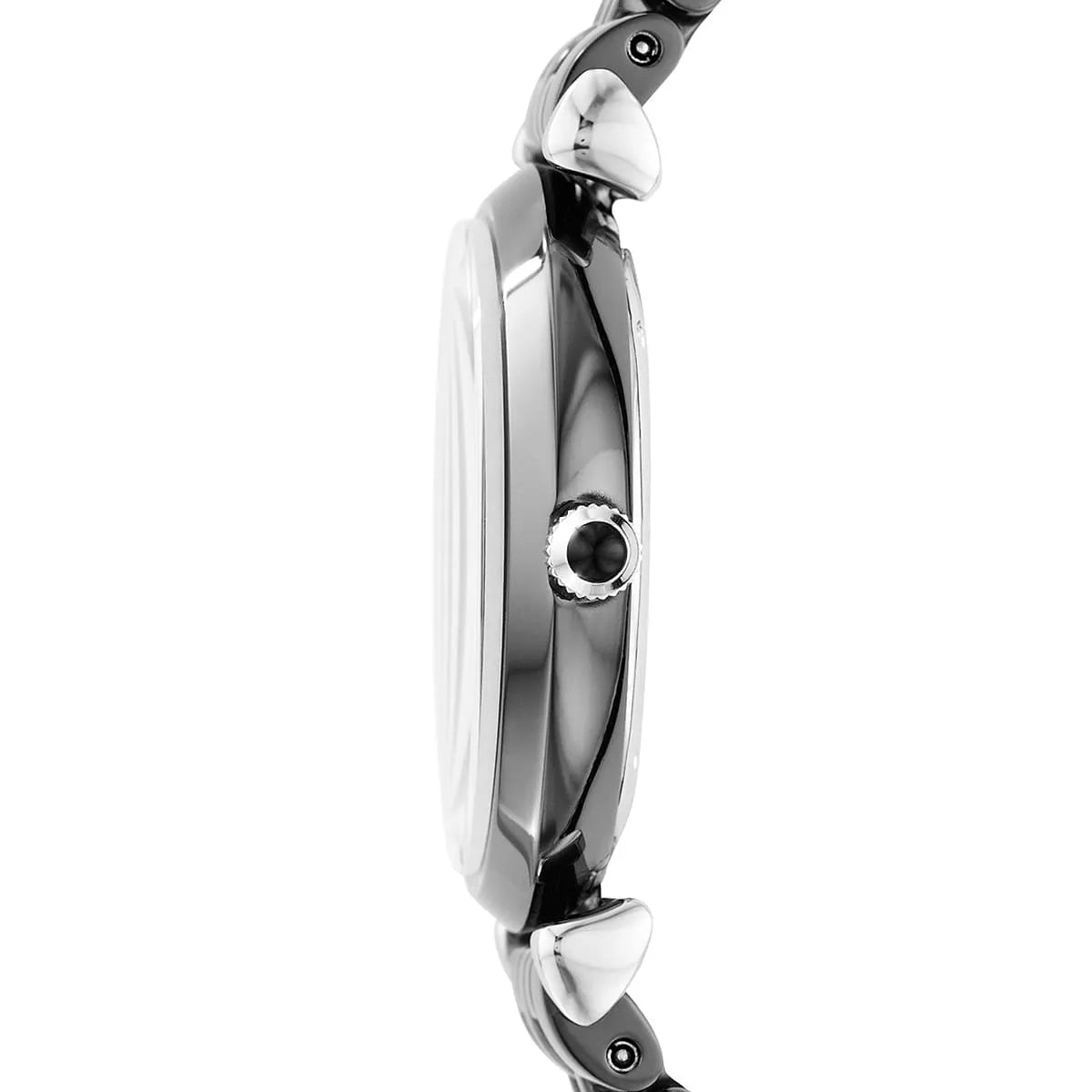 Emporio Armani Ceramica Black Dial Black Ceramic Strap Watch For Women - AR1487