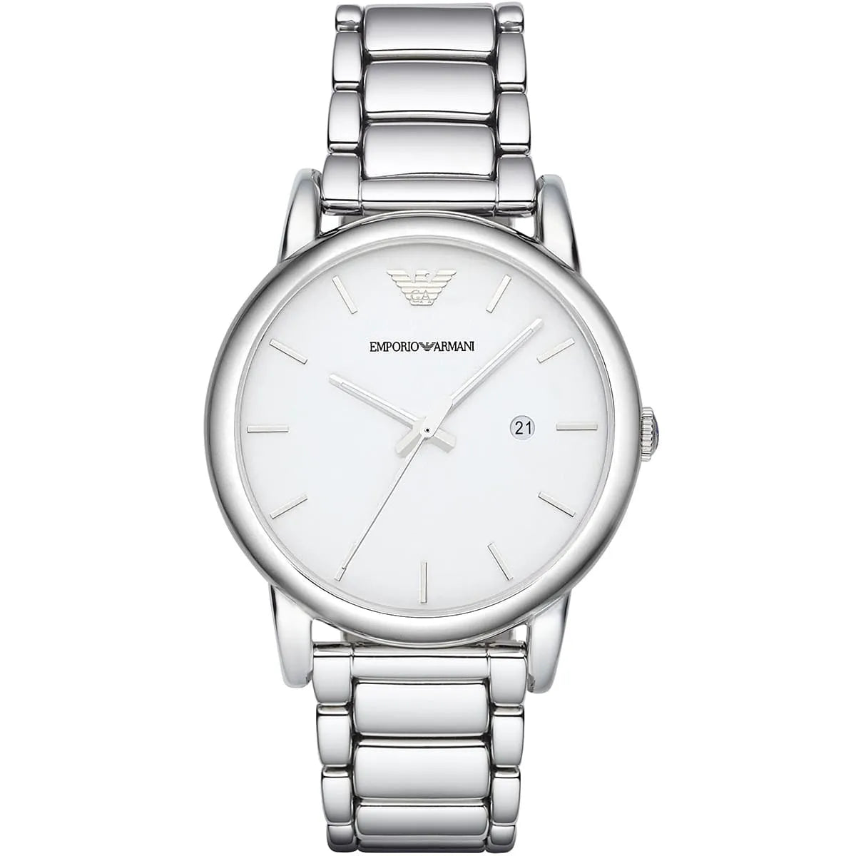 Emporio Armani Watch For Men Luigi Large AR1854 With White dial - AR1854