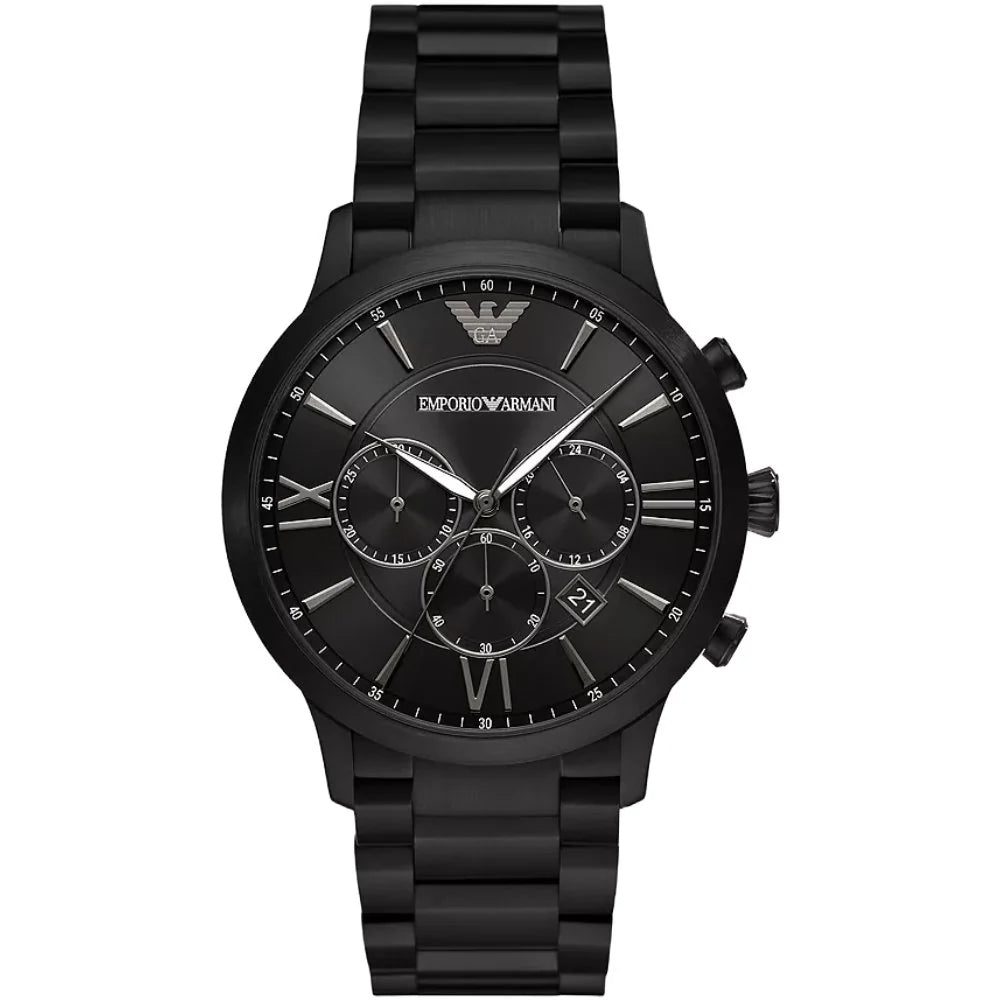 Emporio Armani Watch For Men Giovanni AR11349 With Black dial - AR11349