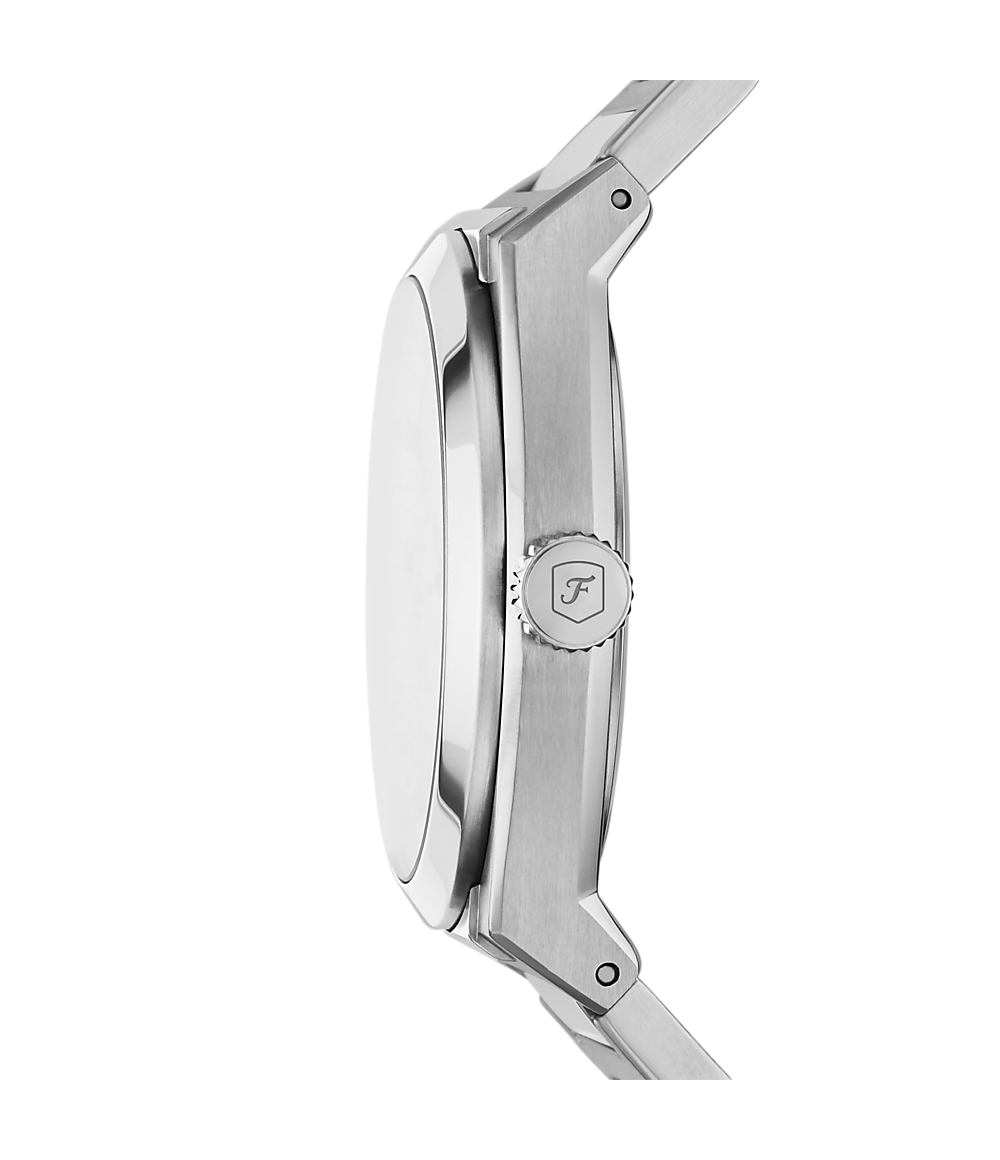 Everett 42mm Three-Hand Date Stainless Steel Watch - FS5822