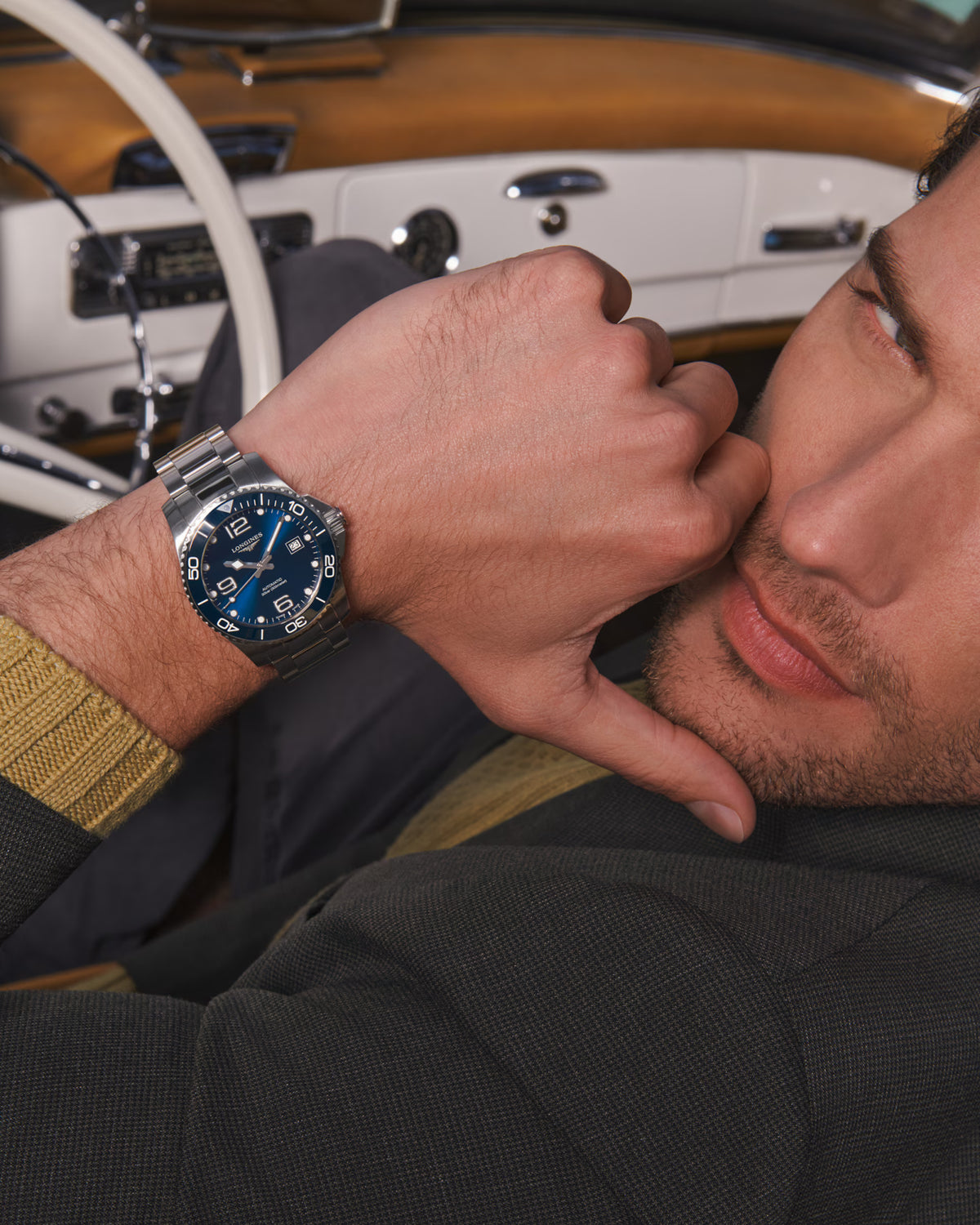 Longines HydroConquest Blue Dial Watch - L3.781.4.96.6