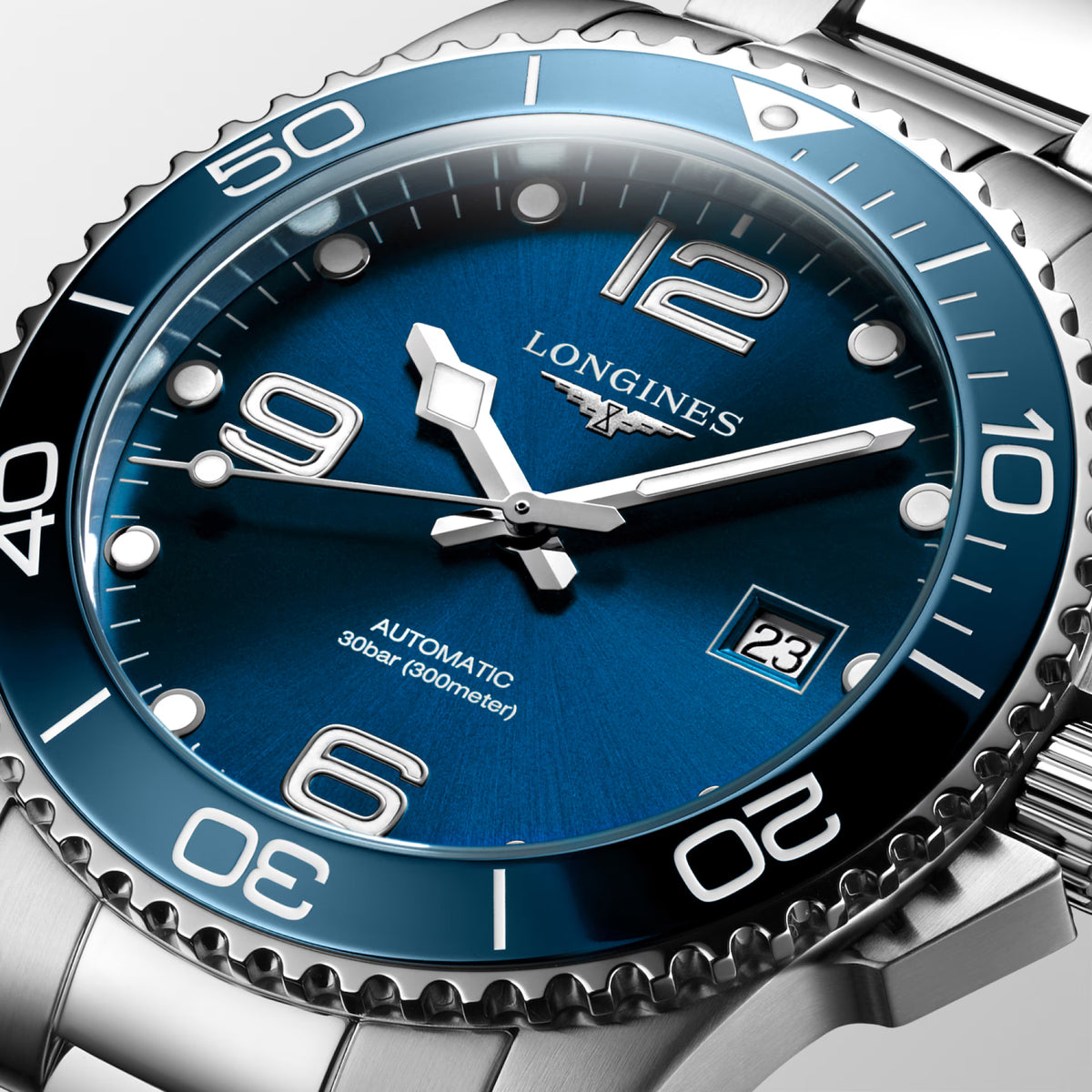 Longines HydroConquest Blue Dial Watch - L3.781.4.96.6