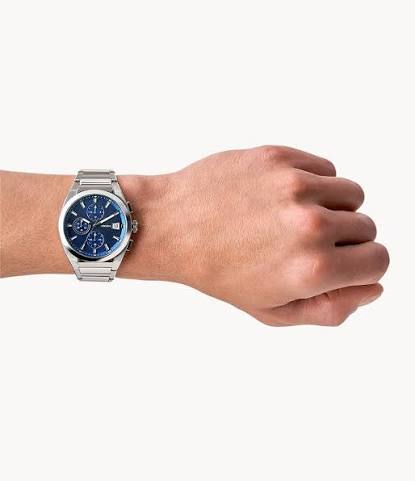 Everett Chronograph Stainless Steel Watch – FS5795