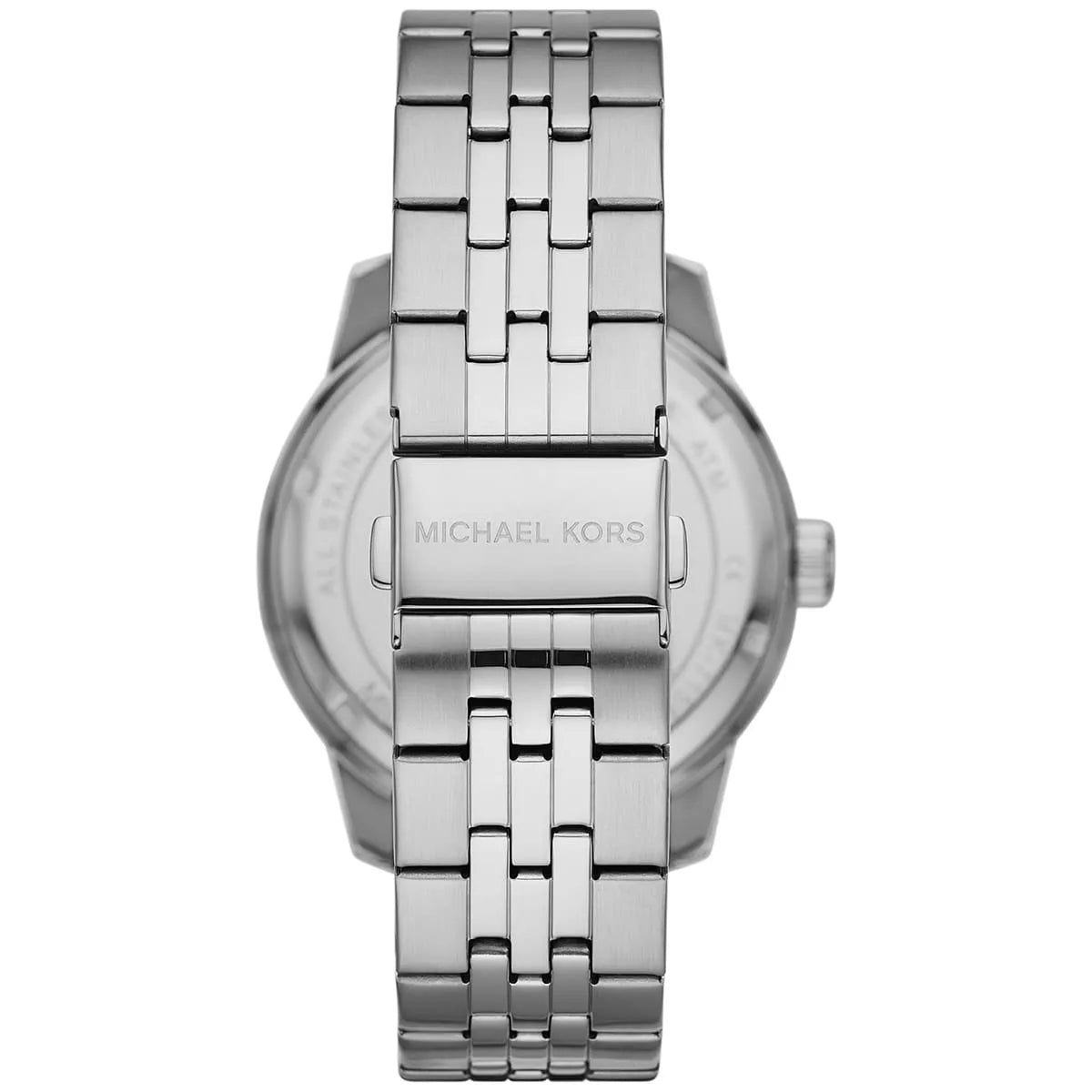 Michael Kors Cunningham Chronograph Blue Dial Silver Steel Strap Watch For Men - MK8999
