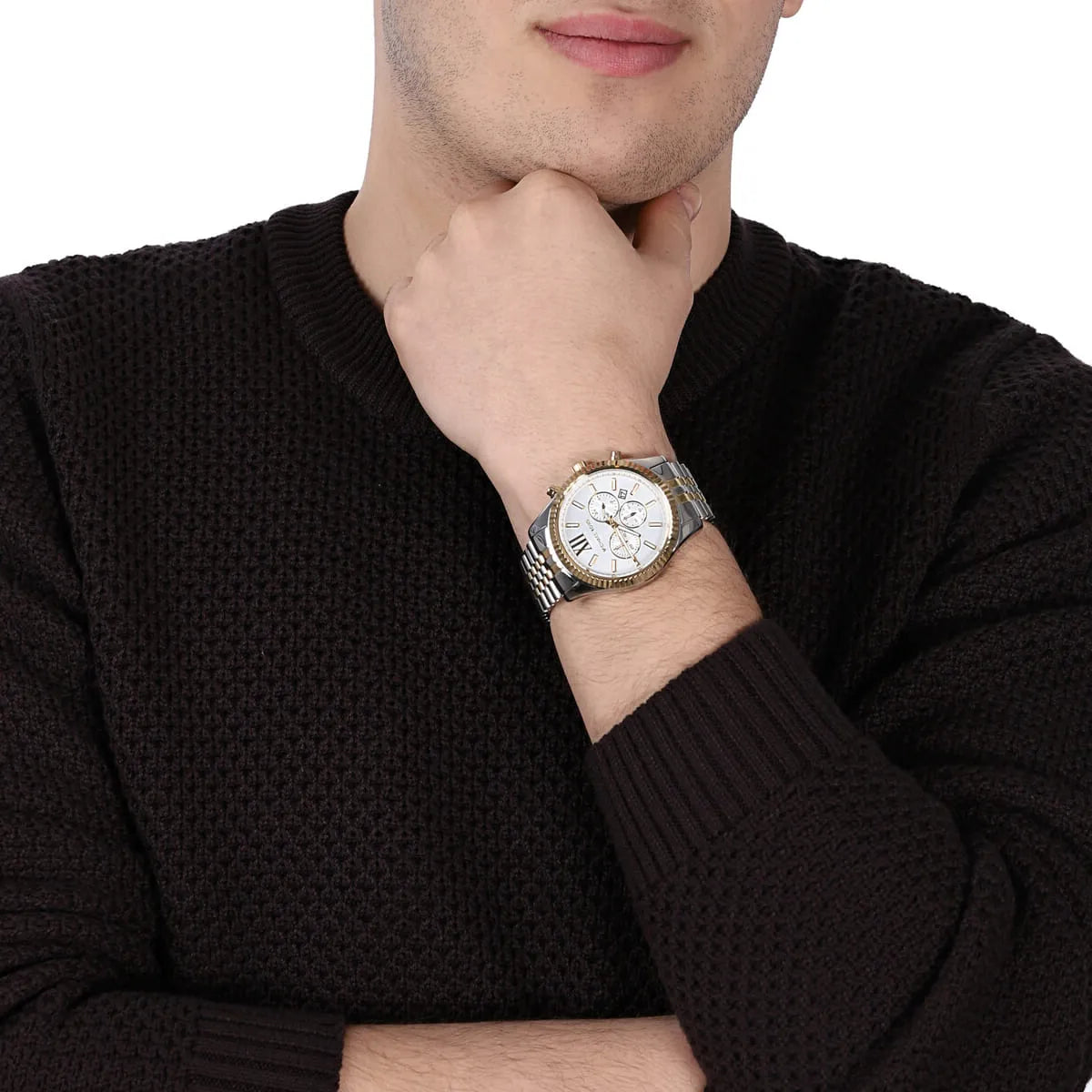 Michael Kors Lexington Chronograph Men's Watch-MK8344