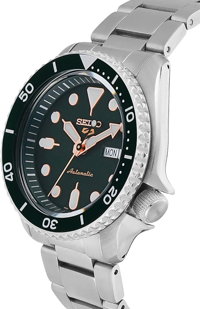 Seiko 5 Sports Green Dial Watch - SRPD63K1