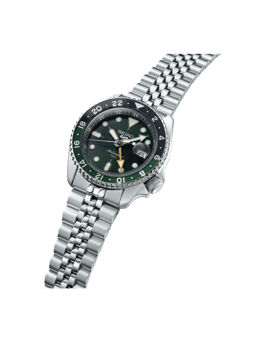 Seiko 5 Sports SSK035K1 Green Dial GMT - SSK035K1