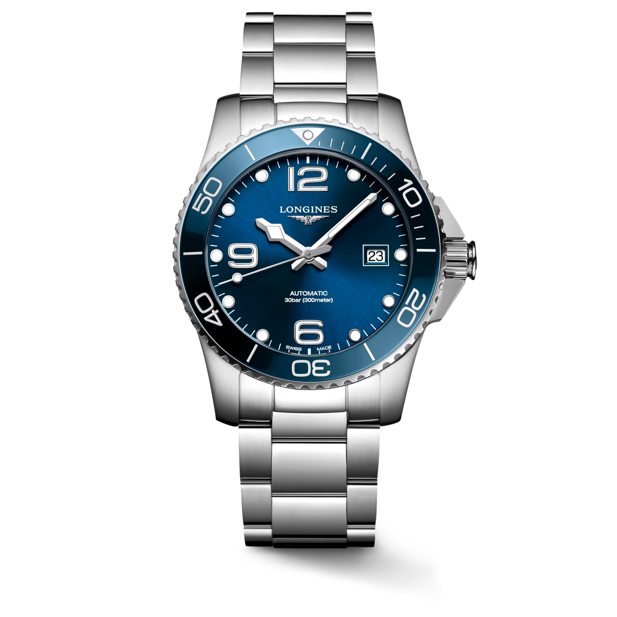 Longines HydroConquest Blue Dial Watch - L3.781.4.96.6